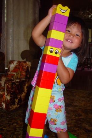 Kasen and the leaning tower
